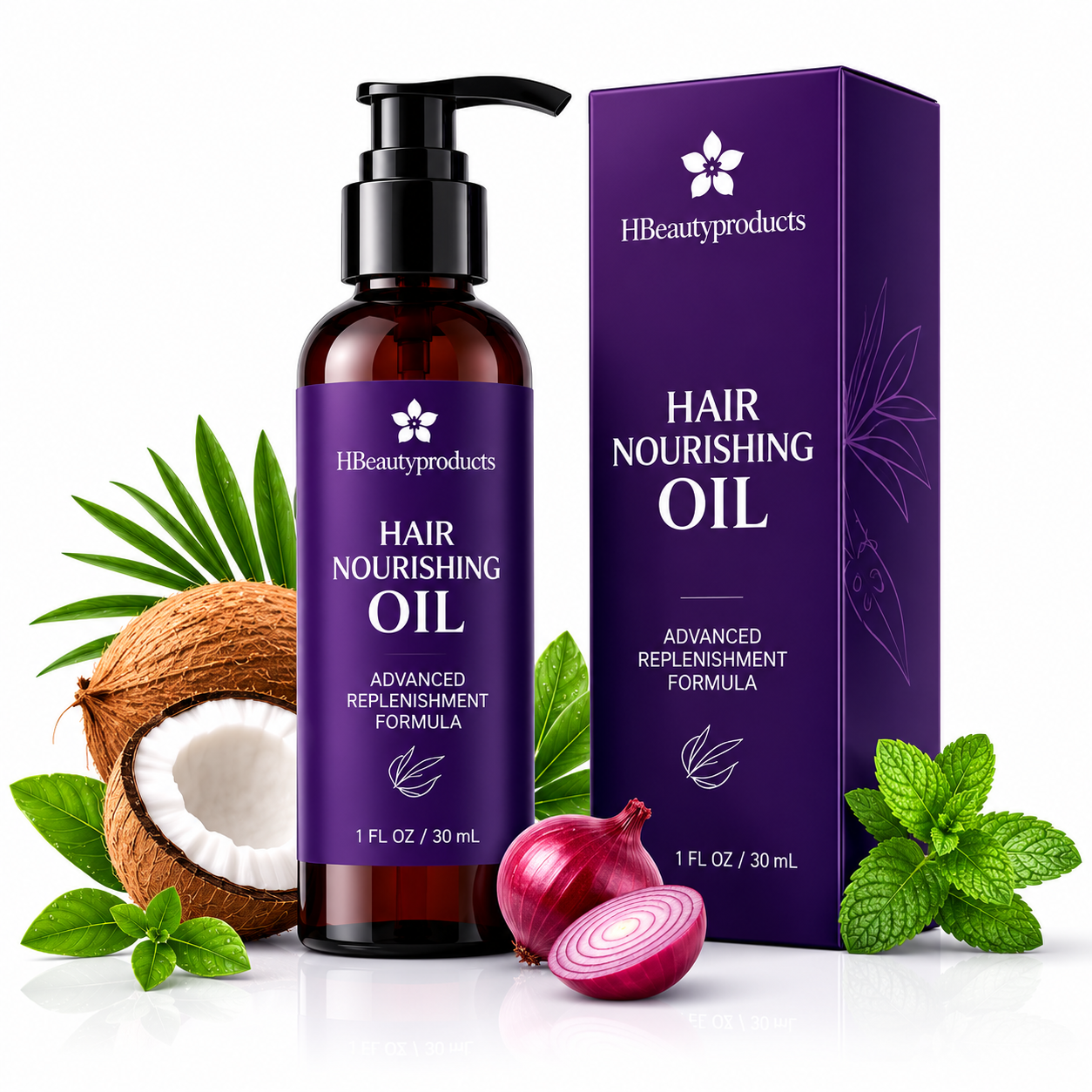 Advanced Hair Nourishing Oil – Natural Hair Growth & Scalp Repair Formula (200ml)