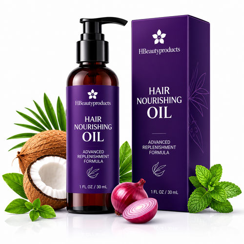 Advanced Hair Nourishing Oil – Natural Hair Growth & Scalp Repair Formula (200ml)